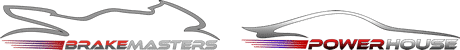 Brakemasters and Powerhouse Logos